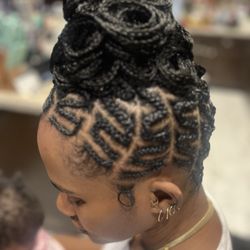 Elysian Hair Beauty Lounge - Braided Updo
