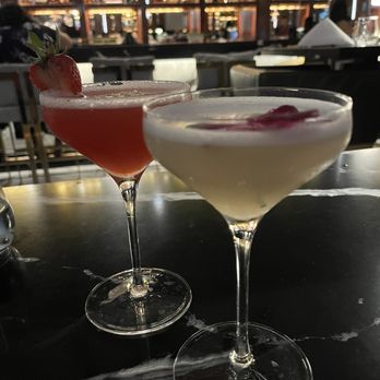 Bungalow Downtown Dining - Strawberry lemon drop & lychee martini - Steakhouses Near Me - Houston, Texas Bungalow Downtown Dining - Strawberry lemon drop & lychee martini - Steakhouses Near Me - Houston, Texas