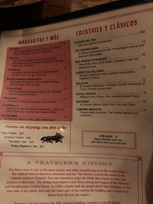 Menu photo 7 Superica Houston, TX