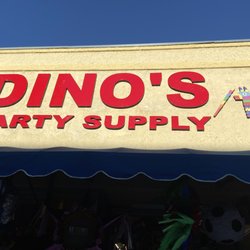 Dinos Party Supply - Front of store