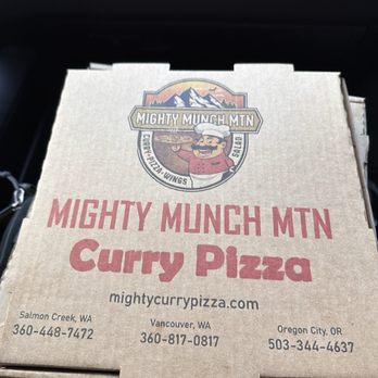 Mighty Munch Mtn Curry Pizza - Pizza Near Me - Camas, Washington