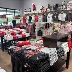 Women's section was well stocked