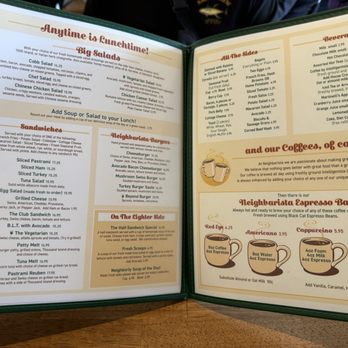 Neighbarista - Menu - Breakfast & Brunch Near Me - Newhall, California Neighbarista - Menu - Breakfast & Brunch Near Me - Newhall, California