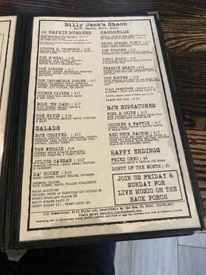 Menu photo 4 Billy Jacks Shack Lauderdale-By-The-Sea, FL Menu photo 4 Billy Jacks Shack Lauderdale-By-The-Sea, FL