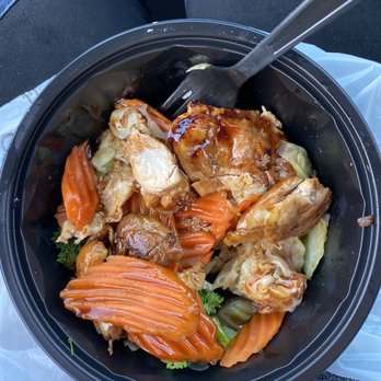 WaBa Grill - Vegetable and teriyaki chicken bowl - Fast Food Near Me - Lake Elsinore, California WaBa Grill - Vegetable and teriyaki chicken bowl - Fast Food Near Me - Lake Elsinore, California