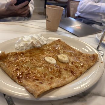 Meza n Moka - Banana crepe brûlée - Mediterranean Near Me - Livermore, California
