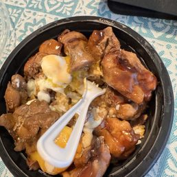 Ontama Egg Teriyaki Chicken Rice Bowl