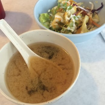 Hakuya Sushi - Miso soup and salad - Sushi Bars Near Me - Buffalo Grove, Illinois Hakuya Sushi - Miso soup and salad - Sushi Bars Near Me - Buffalo Grove, Illinois
