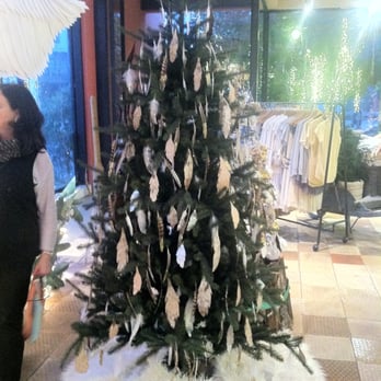 Anthropologie - Nice Christmas display. The ornaments look like fishes if you unfocus your eyes. Good job. - Women's Clothing Near Me - Berkeley, California