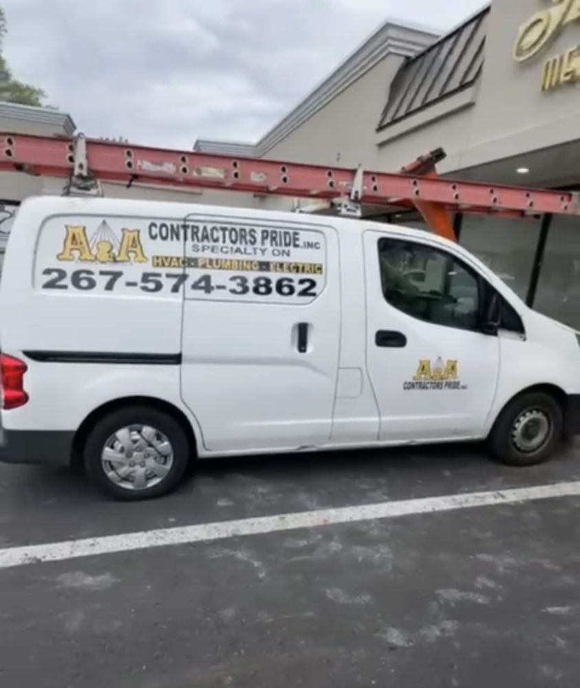 Slide of A&A Contractors Pride