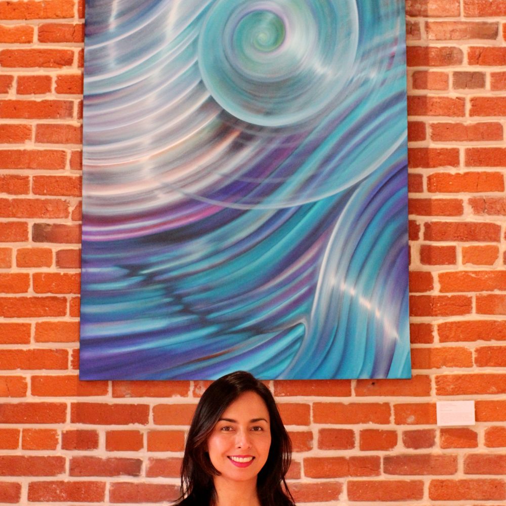 My artwork during the grand reopening exhibition. My artwork during the grand reopening exhibition.