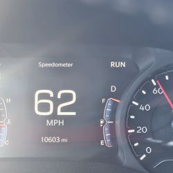 Budget Car and Truck Rental - Showing you that they are wrong I top off the tank and drove 20 miles before dropping off the rental as you can see the fuel gage is top off