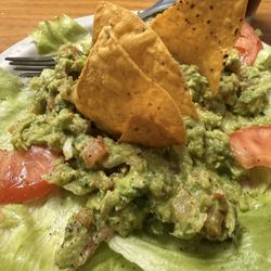 Guacamole and chips