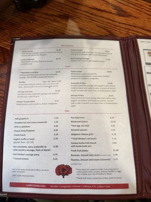 Menu photo 2 Lucile's Creole Cafe Denver, CO