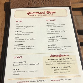 Osteria Morini - Italian Near Me - Washington, DC, District of Columbia