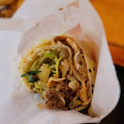 Beef jian bing