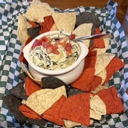 Irish Rover Station House - Spinach and Artichoke Dip - big appetizer. Dip was good.