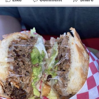 Don Chuy Tacos Y Mas - Torta the picture they put on Facebook and I got home with bunch of lettuce and nothing to this picture - Food Trucks Near Me - Sunland, California Don Chuy Tacos Y Mas - Torta the picture they put on Facebook and I got home with bunch of lettuce and nothing to this picture - Food Trucks Near Me - Sunland, California