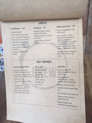 Menu photo 2 Corner Brew Engadine, NSW