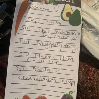 Maria's Mexican Restaurant - Tortillas are not checked off - Mexican Near Me - Ogden, Utah