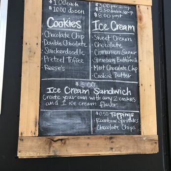 Bendy's Cookies & Cream - The Menu - Food Trucks Near Me - Vestavia, Alabama