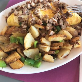 Donna Kaye's Cafe - Italian sausge and cheese stuffed omelette - American Near Me - Bakersfield, California Donna Kaye's Cafe - Italian sausge and cheese stuffed omelette - American Near Me - Bakersfield, California
