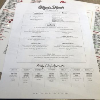 Olga's Diner - Diners Near Me - Marlton, New Jersey