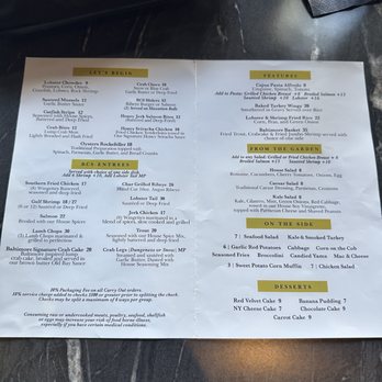 Baltimore Crab & Seafood - The menu is great! Decent prices for ATLANTA! lol - Seafood Near Me - Atlanta, Georgia Baltimore Crab & Seafood - The menu is great! Decent prices for ATLANTA! lol - Seafood Near Me - Atlanta, Georgia