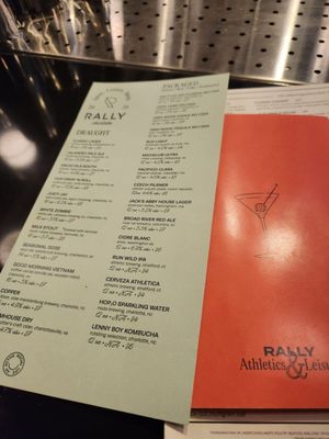 Menu photo 7 Rally Charlotte, NC