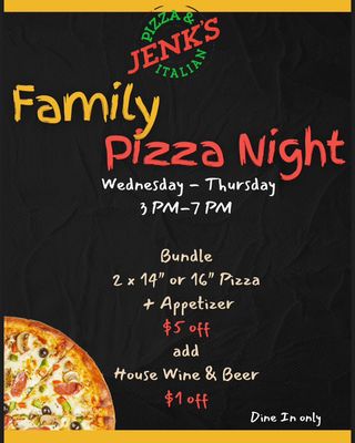 Menu photo 8 Jenk's Pizza St Johns, FL