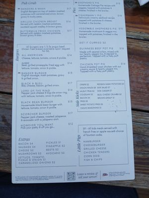 Menu photo 7 The Pig & Whistle Cocoa Beach, FL