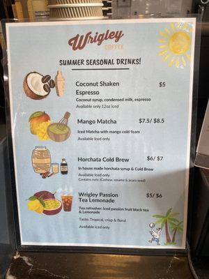 Menu photo 1 Wrigley Coffee Long Beach, CA Menu photo 1 Wrigley Coffee Long Beach, CA