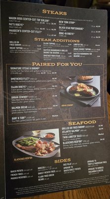 Menu photo 4 Saltgrass Steak House Las Vegas, NV Menu photo 4 Saltgrass Steak House Las Vegas, NV