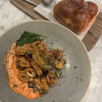 Cast & Plow - Calamari and brioche - New American Near Me - Marina del Rey, California Cast & Plow - Calamari and brioche - New American Near Me - Marina del Rey, California