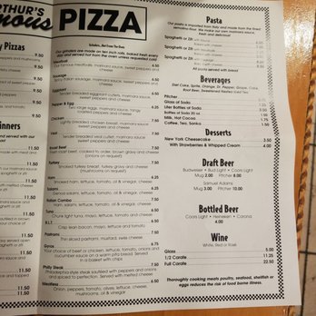Famous Pizza House - 2nd page of menu - Pizza Near Me - Bridgeport, Connecticut