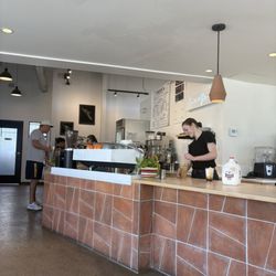 Ordering and coffee bar