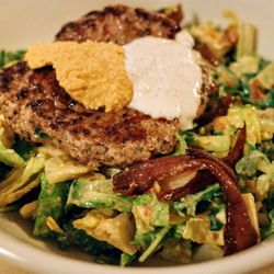 Moo Creamery - Mediterranean Lamb Burger Salad Bowl  02/26/25