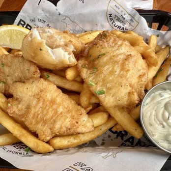 The Waterfront Grill - Not overly breaded... the fish was nice and flaky, the fries crisp! - American Near Me - National City, California The Waterfront Grill - Not overly breaded... the fish was nice and flaky, the fries crisp! - American Near Me - National City, California