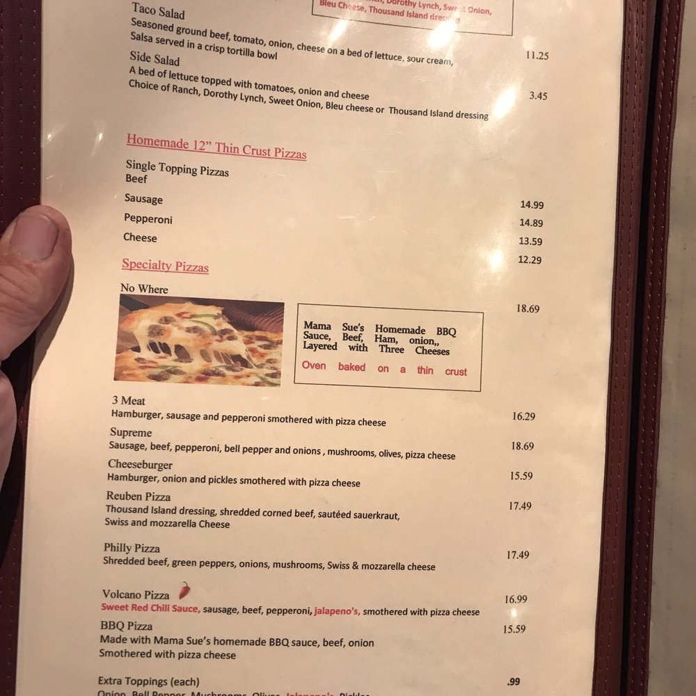 No Where Bar & Grill - the menu - Bars Near Me - Naponee, Nebraska