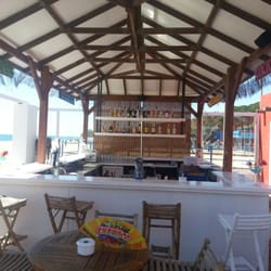 Chamaco Beach - One of several bars.