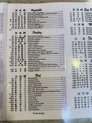 Menu photo 2 Anna's Asian Palace Laytonville, CA