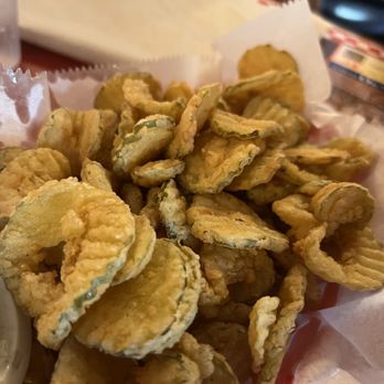 The Burger Barn - Fried pickles - Burgers Near Me - Manvel, Texas