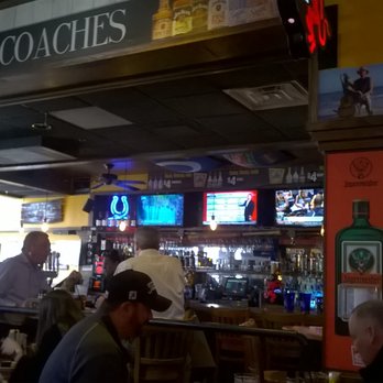 Coaches Tavern - Bar area with lots of muted televisions - Sports Bars Near Me - Indianapolis, Indiana Coaches Tavern - Bar area with lots of muted televisions - Sports Bars Near Me - Indianapolis, Indiana