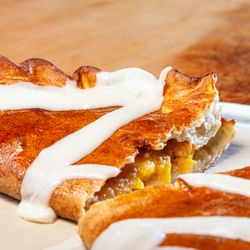 River City Pizza - Apple dessert calzone