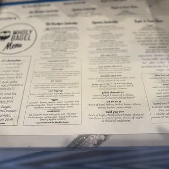 Wholy Bagel - Menu - Bagels Near Me - Austin, Texas Wholy Bagel - Menu - Bagels Near Me - Austin, Texas