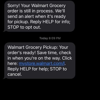 Walmart Supercenter - I selected 7-8pm for pick up and I'm still waiting past 8:30. - Department Stores Near Me - Denton, Texas