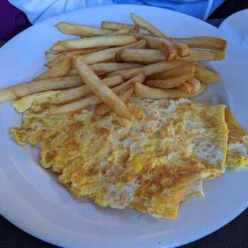 Neptune Diner - Cheese omelette with fries - Diners Near Me - Bayside, New York