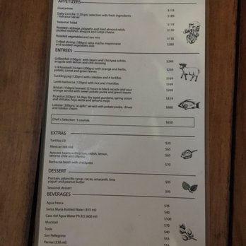 Primo - Menu - Mexican Near Me - Playa del Carmen, ROO