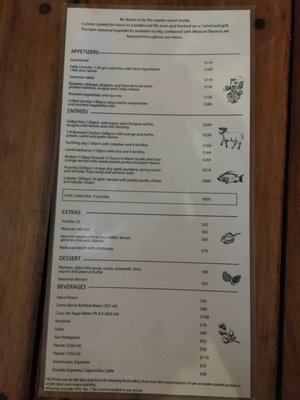 Menu photo 1 Primo Playa del Carmen, ROO