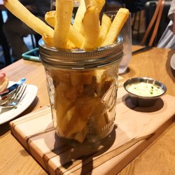 Duck fat frites